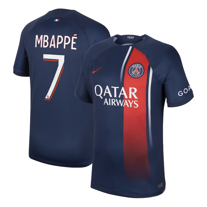 Mbappe Paris Saint-Germain Home Jersey 23/2024
